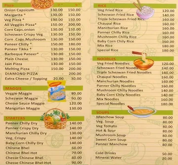 Mumbai Bites menu 