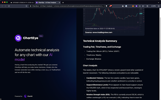 ChartEye - AI Chart Analysis