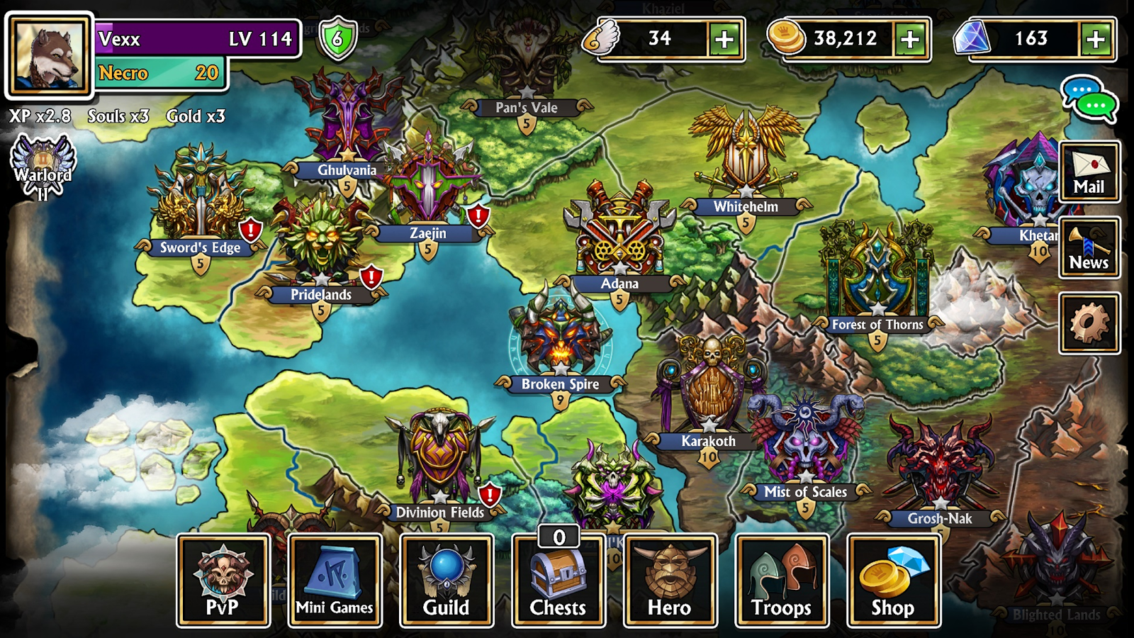 gems of war apk