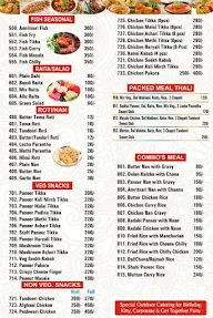 Arora's Foods & Snacks menu 2