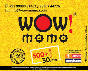 Wow! Momo menu 