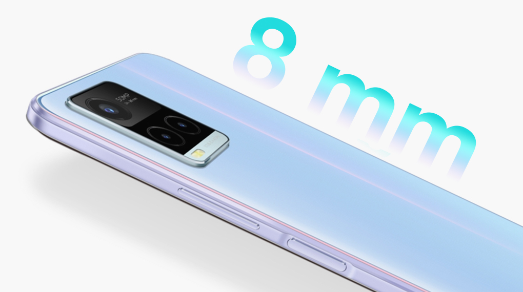 Kích thước nhỏ gọn - Vivo Y21s 6GB