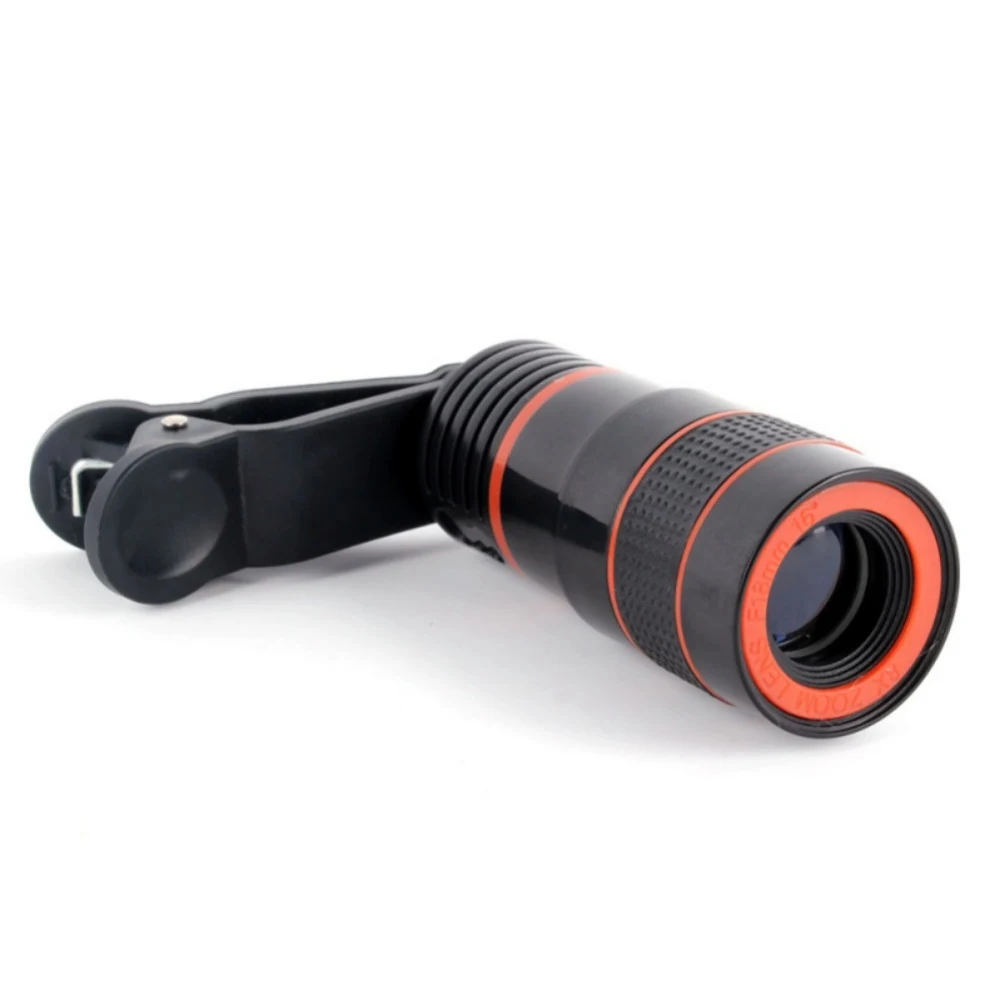 Cell phone lens with zoom and macro capabilities for high-quality photos and videos. Capture stunning details effortless