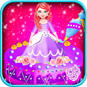 Princess Doll Wedding Cake Maker  Icon
