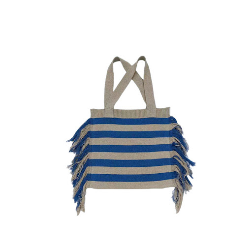Title 1, Womens Knitting Bag featuring a collision colo...