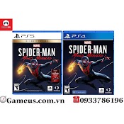 [Mã 1212Elsale0 Giảm 5% Đơn 400K] Đĩa Game Ps5/Ps4 : Marvel's Spider - Man Miles Morales Ultimate Hệ Us