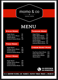 Momo & Co. Steamed & Grill menu 3