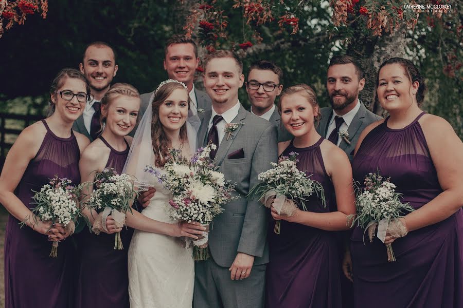 Wedding photographer Katherine Mccloskey (katmccloskey). Photo of 30 December 2019