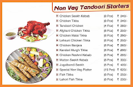 The Flavour Restaurant menu 1