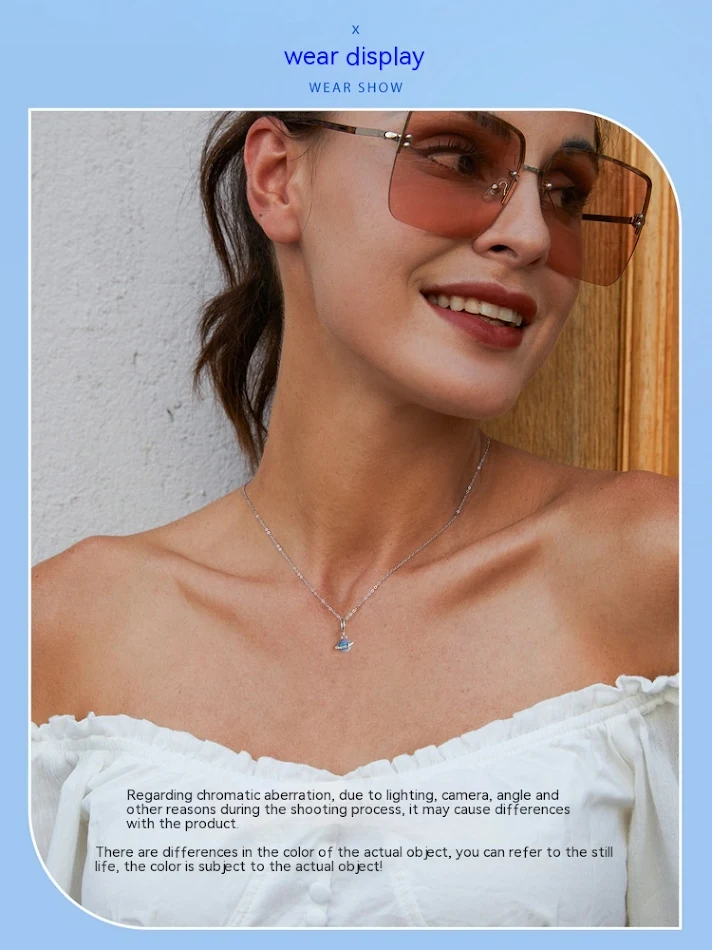 Colgante DIY con cuentas dispersas de planeta azul púrpura, plata de ley S925 chapada en oro blanco para crear tu propia joya única