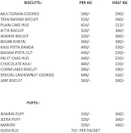 Bikaner Sweet House menu 4