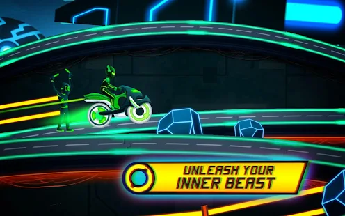   Bike Race Game: Traffic Rider Of Neon City- screenshot thumbnail   