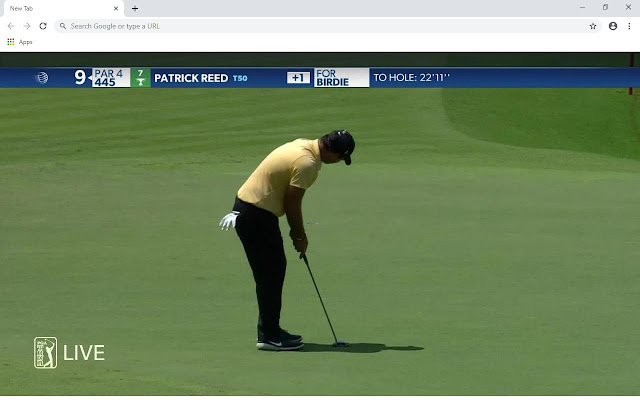 Patrick Reed Wallpapers and New Tab