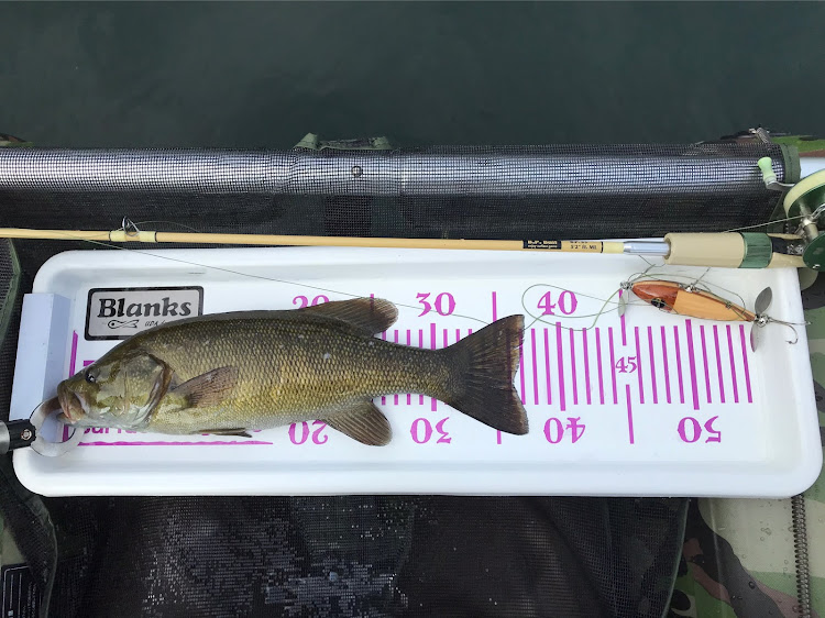 ランドクルーザープラドの釣り🎣・スモールマウス・暑い😵💦・バス釣り・フローターに関するカスタム事例の投稿画像2枚目
