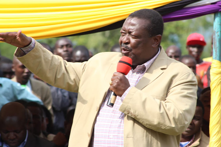 Amani National Congress party leader Musalia Mudavadi