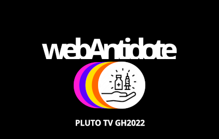 webAntidote PlutoTV GH2022 small promo image