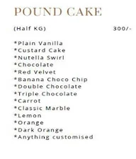 Bull's Cafe menu 1