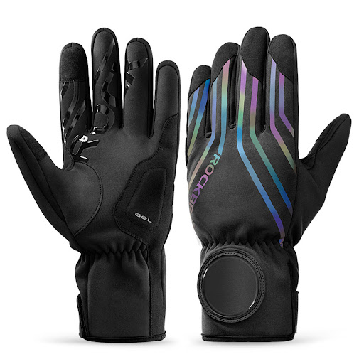 Title 4, Winter Motorcycle Bike Gloves Mens Reflective ...