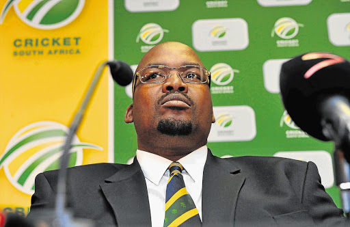 Cricket SA president Chris Nenzani had a change of heart last year before setting in motion to have CEO Thabang Moroe suspended. File Photo
