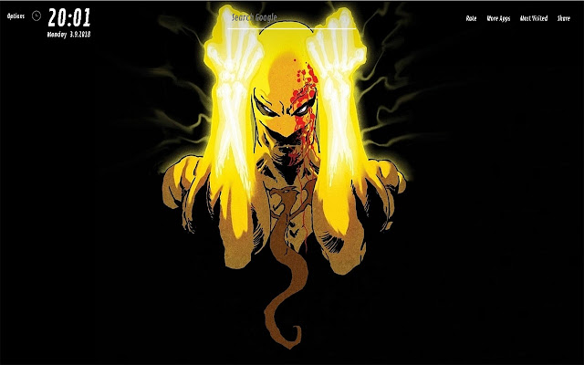 Iron Fist Wallpapers HD for NewTab