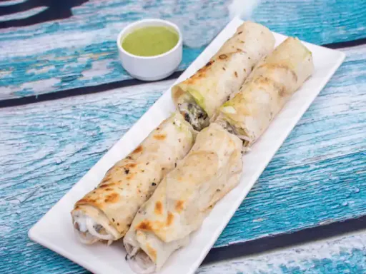 Mushroom Tikka Roll