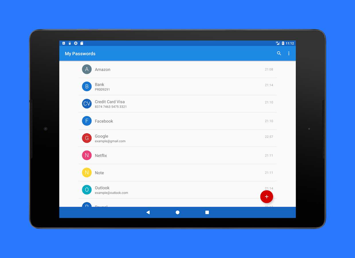 My Passwords - Password Manager - Android Apps on Google Play