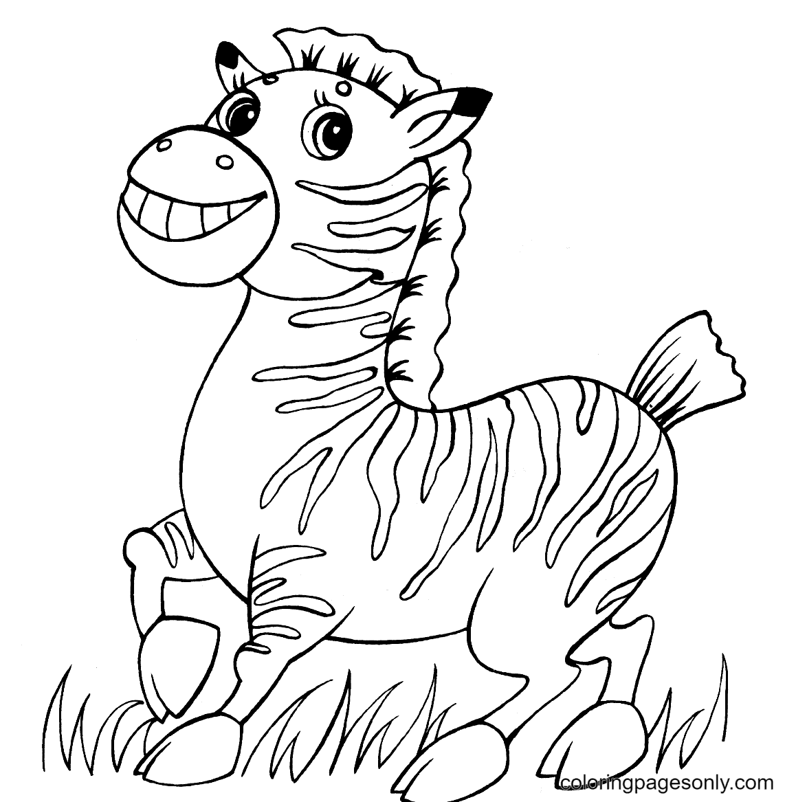 Discovering special predators from Cheetah and Zebra coloring pages at