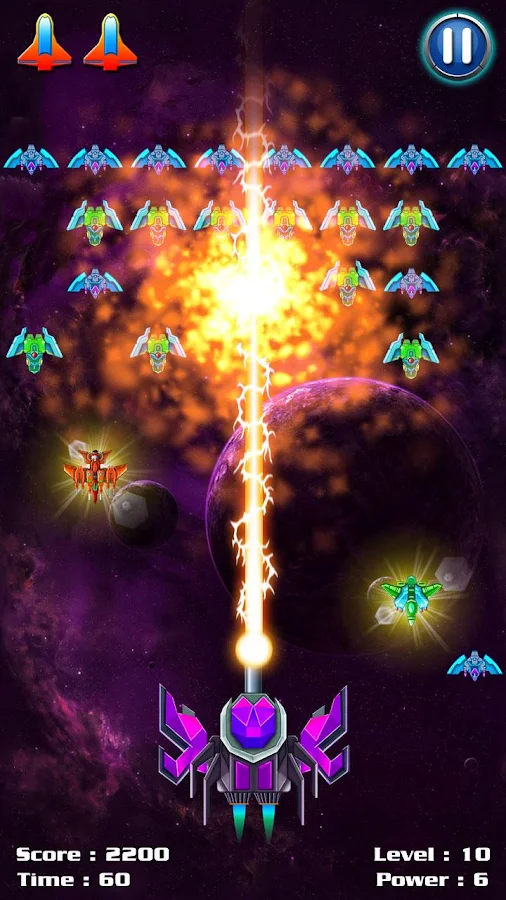   Galaxy Attack: Alien Shooter- 스크린샷 