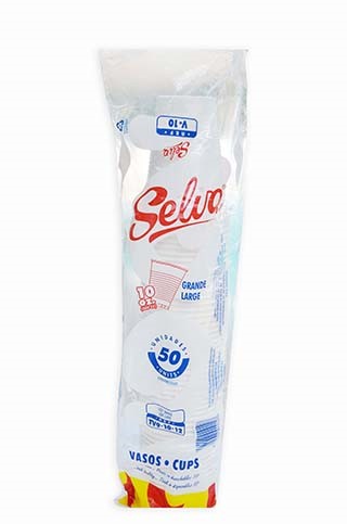 //Vasos Selva V-10 Plasticos 20 X 50  