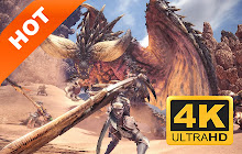 Monster Hunter World New Tabs HD Games Themes small promo image