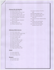 California Bar And Restaurant menu 3