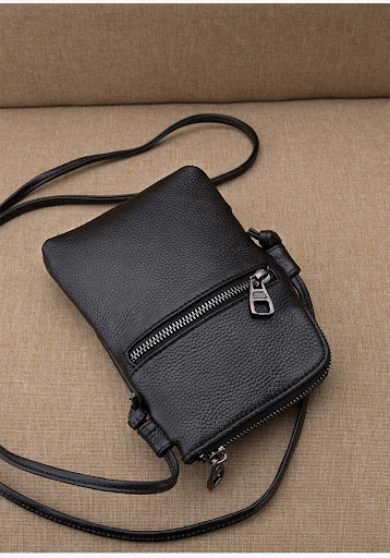 Title 17, Vertical one-shoulder small satchel bag for car...