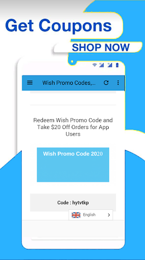 Coupons for Wish  Promo codes