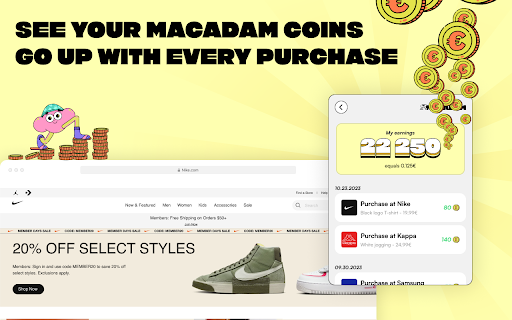 Macadam Cashback