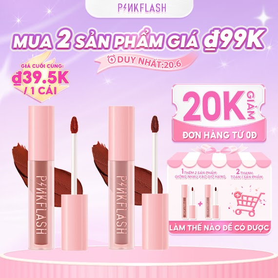 Son Lì Velvet Matte Lip Clay Mềm Mịn Màu Nhung Lì Nhẹ Sắc Tố Cao 2.3G