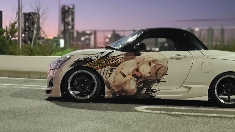 コペンのコペン・LA400K・痛車に関するカスタム事例の投稿画像1枚目