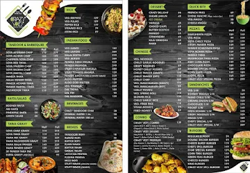 Crazyvezy Restaurant menu 