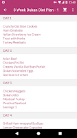 21-Day Dukan Diet Plan Screenshot