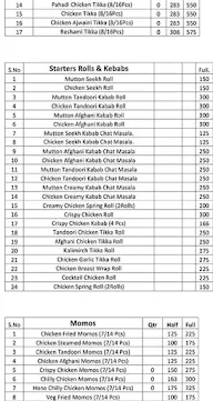 Food Moments menu 7