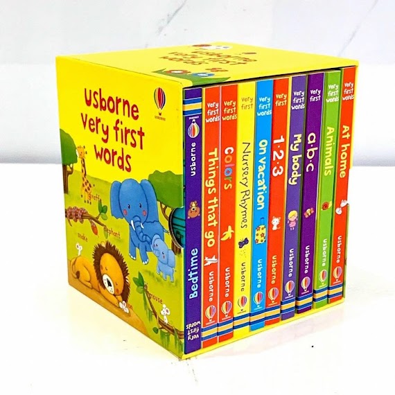 Usborne Very First Words - 10 Books | Bản Nhập Khẩu