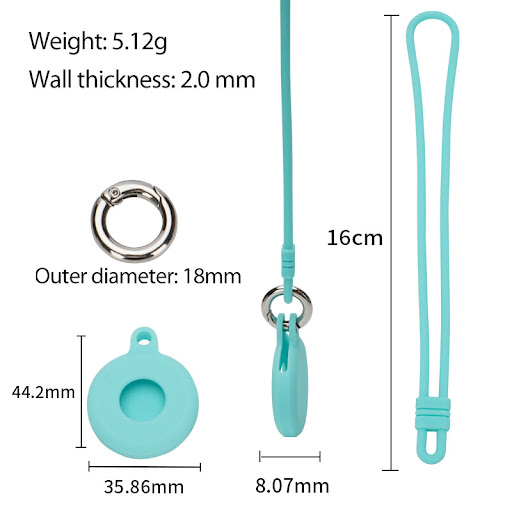Title 1, Apple compatible Protective Shell Tracker Silic...