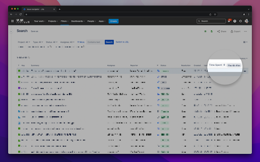 Jira Time Spent Sum