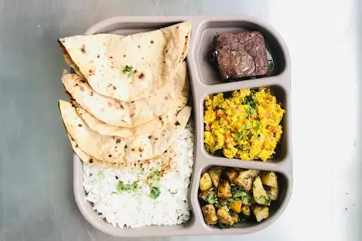 Paneer Bhurji Thali