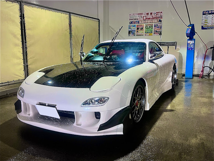 RX-7の洗車・福岡・秋吉台・スープラ・らりフォト撮ります😤に関するカスタム事例の投稿画像1枚目