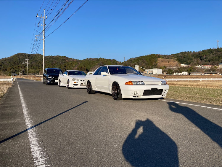 スカイラインの白いスカイライン・スカイライン・地震災害に遭われた方々にお見舞い申し上げます・ボメックスに関するカスタム事例の投稿画像3枚目