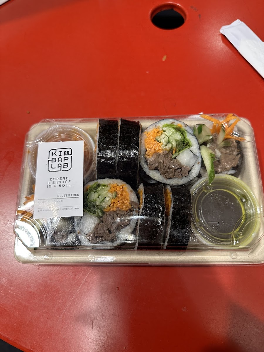 my bulgogi kimbap !