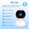 Camera V380 Q12 Wifi Camera Giam Sat 3Mp 360 Độ Nhìn Ban Đêm Ptz Camera An Ninh Nhà Camera Ip Không Dây