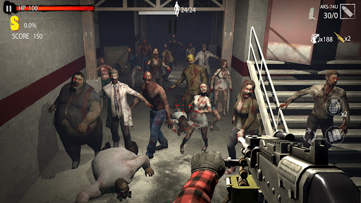 Screenshot Zombie Hunter D-Day : 20Mil +