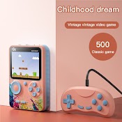 Máy Chơi Game Cầm Tay Nintendo Mini Tích Hợp Sẵn 500 Trò Chơi Cho Bé