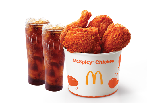 4 Pc McSpicy Fried Chicken + 2 Coke